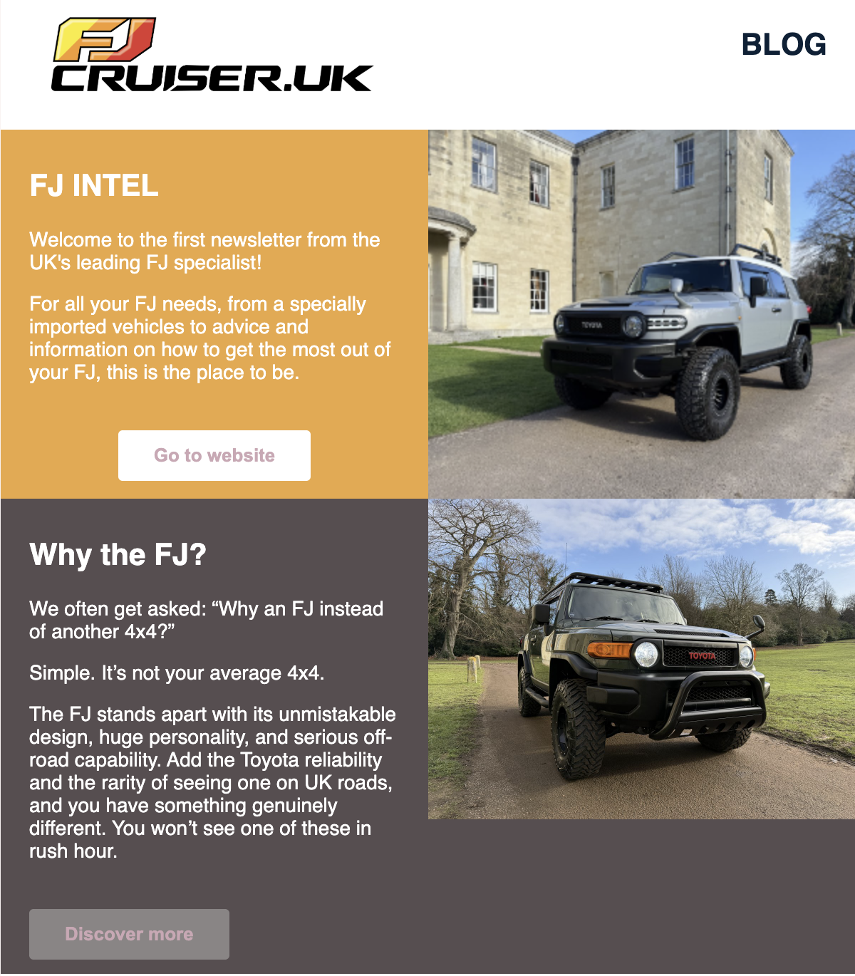 Launch of newsletter